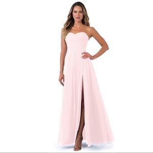 Azazie Arabella Allure Bridesmaid Dress: Blushing Pink